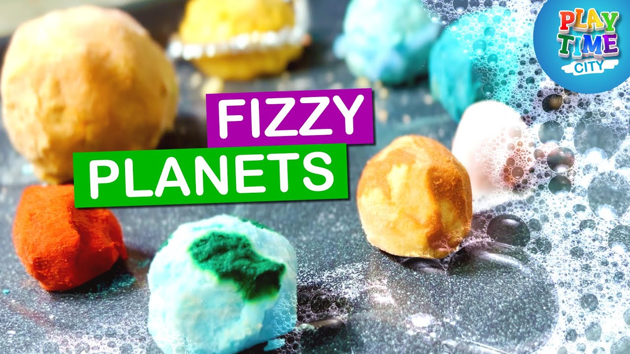 FIZZY PLANETS! AWESOME Solar System Science Experiment for Kids - Playtime City