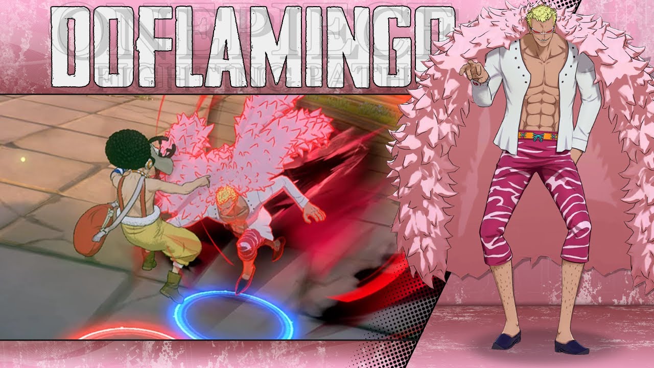 SPIDER-MAN FROM ONE PIECE - DONQUIXOTE DOFLAMINGO - 1VS3 l One Piece Fighting Path