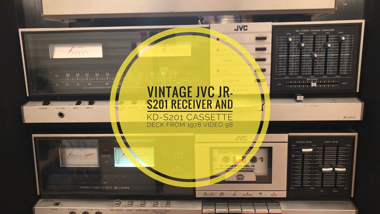 Vintage JVC Audio System From 1978