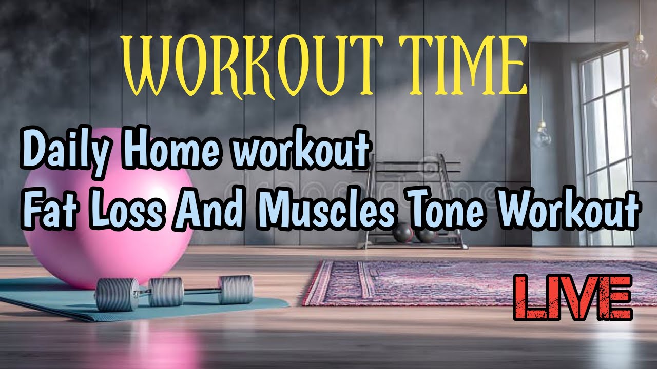 WORKOUT TIME/Date 29-01-2026/Daily Morning Home Workout/Push-Yourself/LIVE