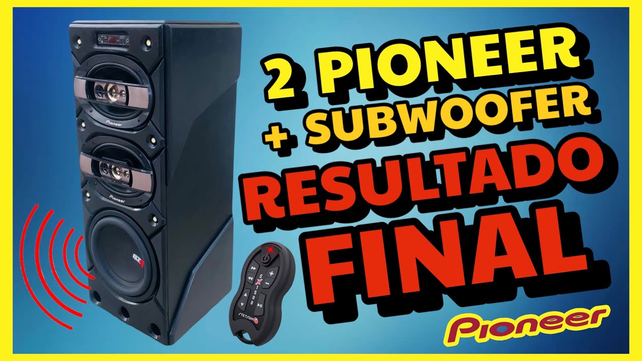 Caixa Bob 6x9 e Subwoofer