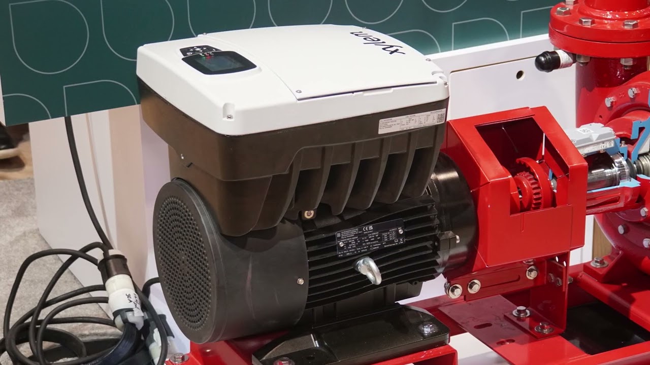 Bell and Gossett, a Xylem Brand - e-1510X Smart Pump with Hydrovar X Technology - AHR Expo 2024