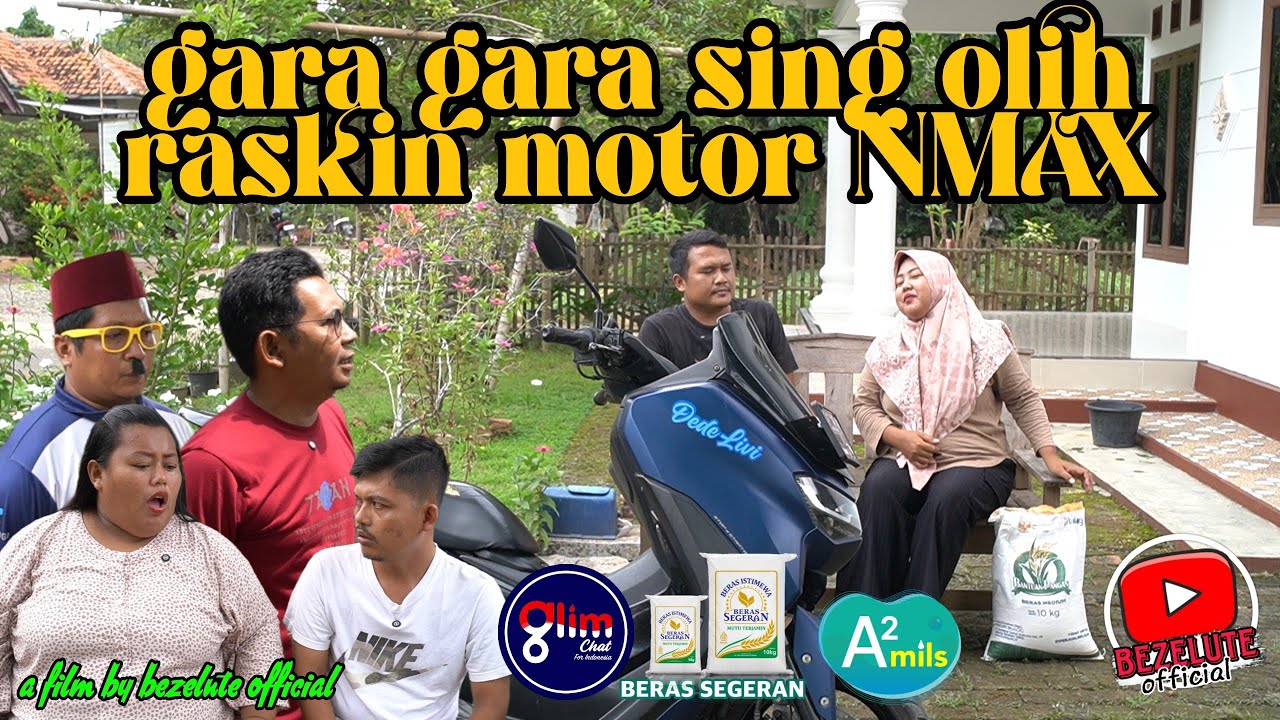 GARA GARA SING OLIH RASKIN MOTORE NMAX || kampung pantura || film pendek Indramayu