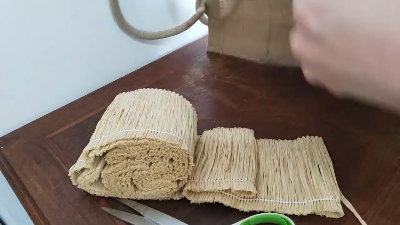 Come fare una borsa con le frange in 20 minuti VIDEO3