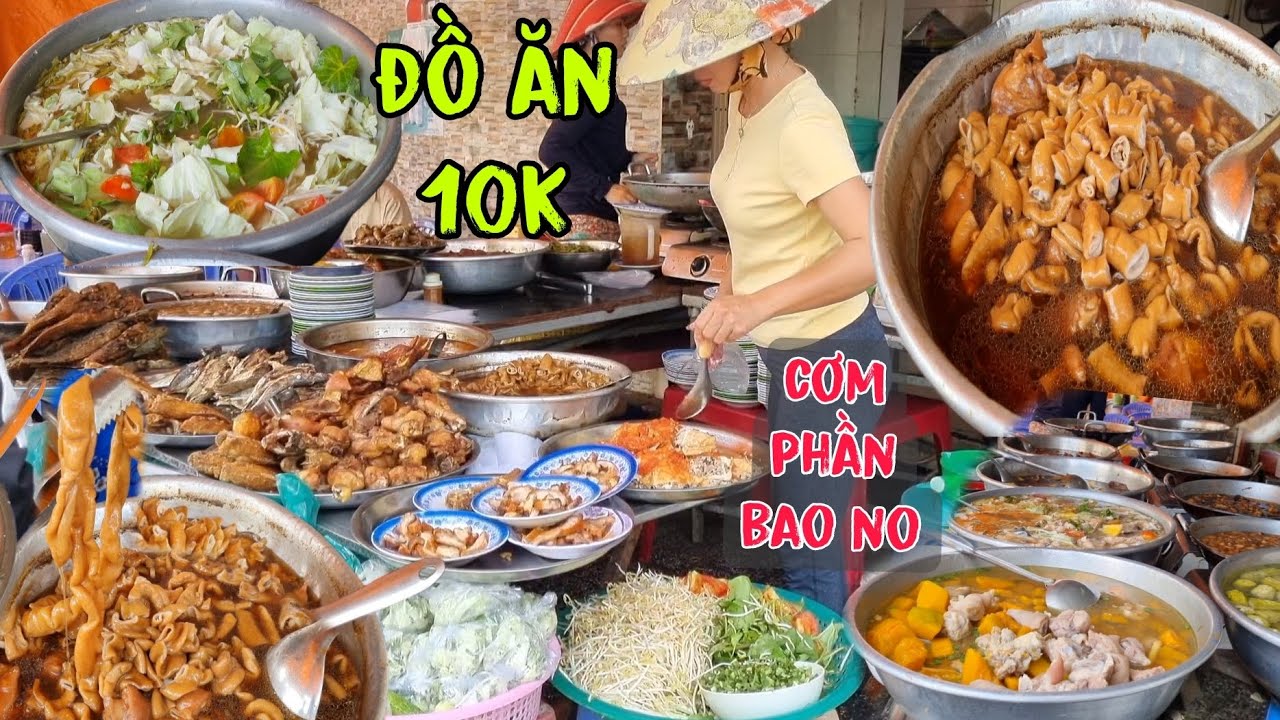 Phát hiện quán cơm phần miền tây bán toàn món ngon, đồ ăn giá rẻ 10k