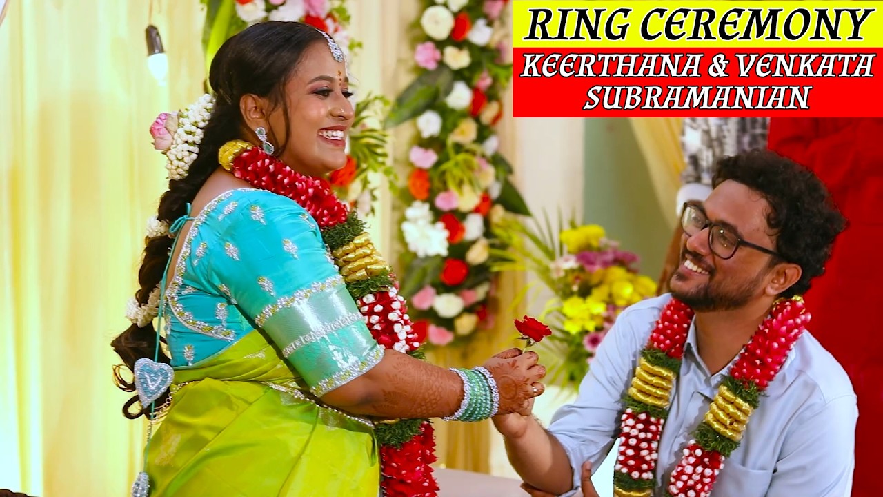 Betrothal Highlights | Keerthana & Venkata Subramanian | Ring Ceremony | RAMDY Pixels | #engagement