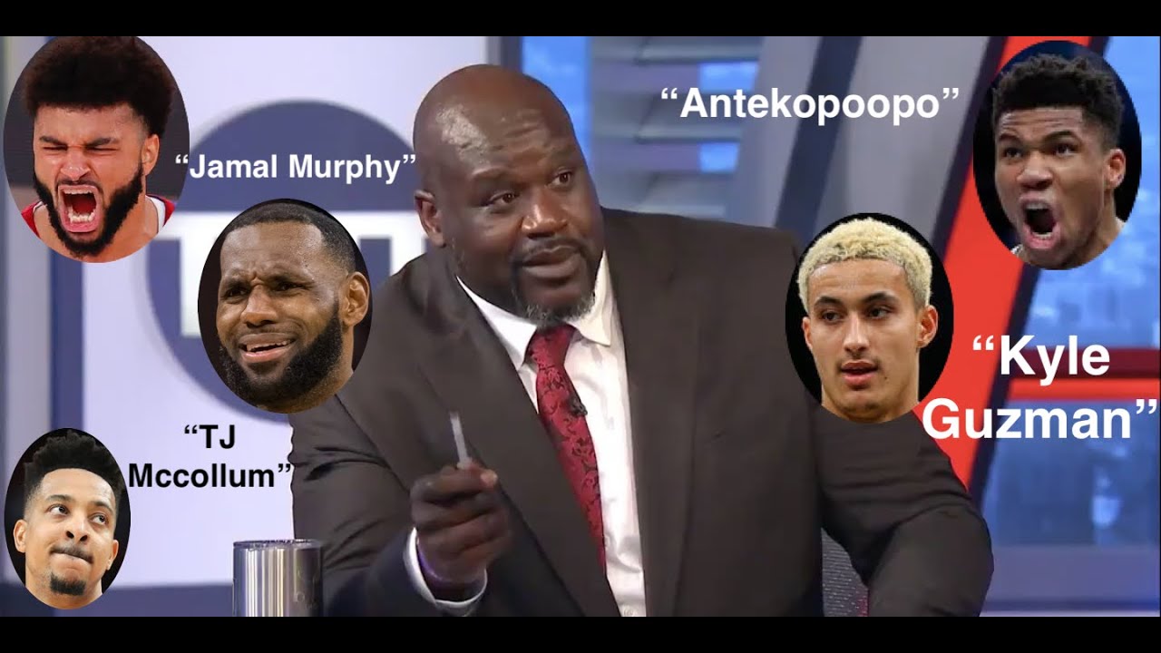 Shaq Forgetting Players Names For Five Minutes Straight...