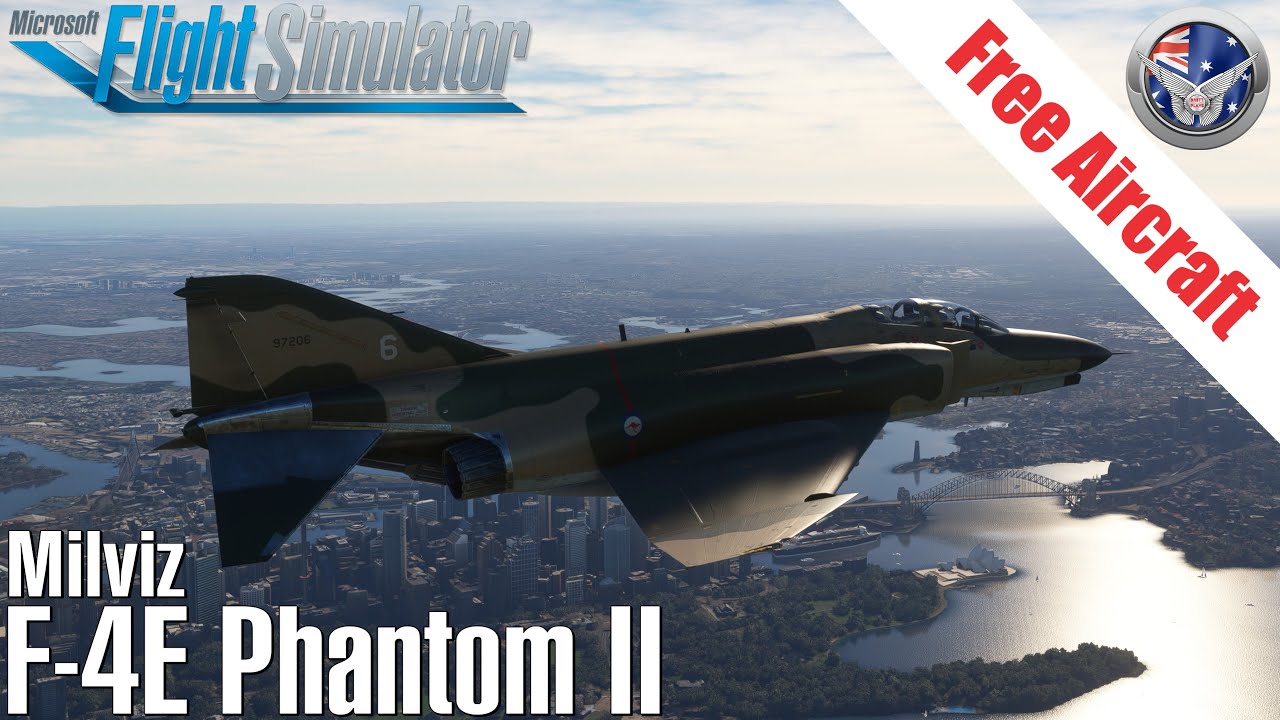 Milviz F-4E Phantom II - Native Conversion - Flight/Review - Microsoft Flight Simulator 2020