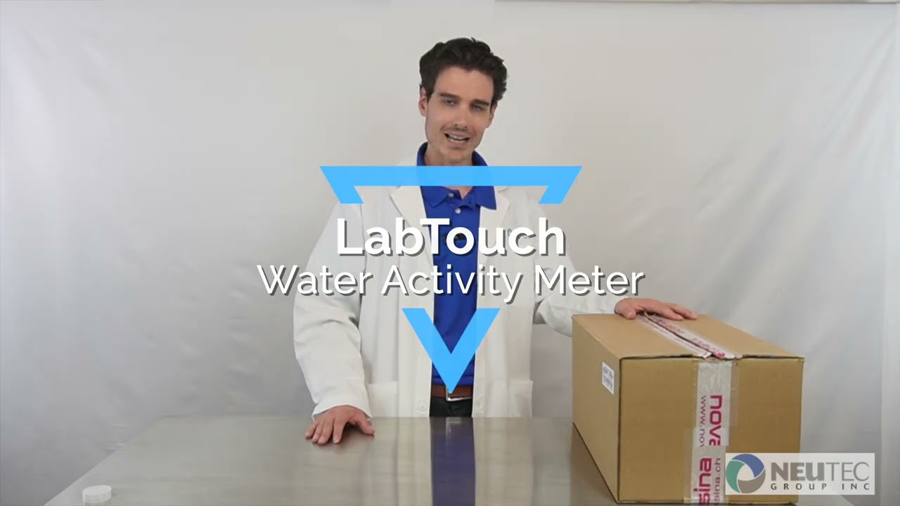 How to unbox your new LabTouch Water Activity Meter