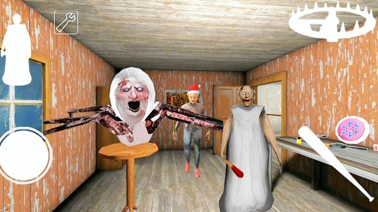 Granny Game Horror Escape Gameplay | Playing As Granny and grandpa in Granny Mod Ep02 