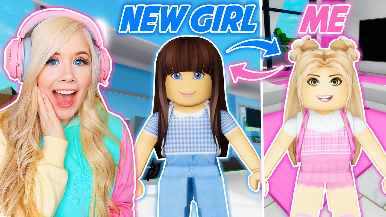 I SWITCHED PLACES WITH THE NEW GIRL AT SCHOOL IN BROOKHAVEN! (ROBLOX BROOKHAVEN RP)