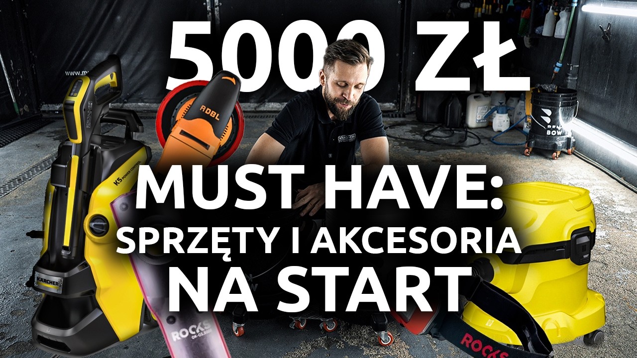Sprzęt na start do garażu | BUDŻET ok. 5000 ZŁ