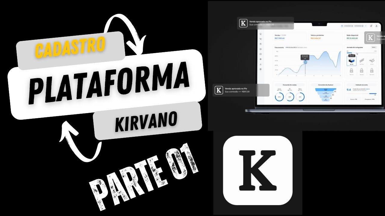 Kirvano: Como Cadastrar e Ganhar Dinheiro na Kirvano (Dinheiro)