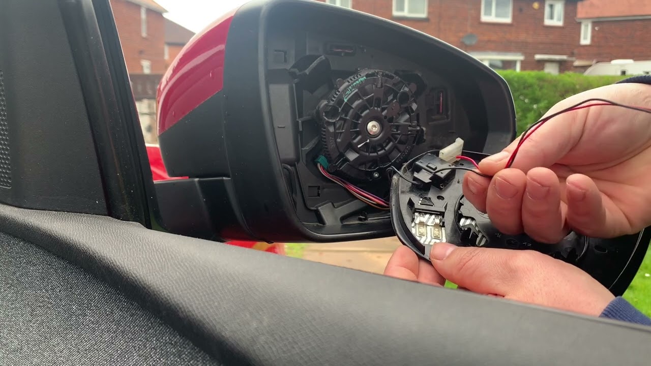 Instalacja Diody led w ￼￼ Lusterko  DPF kontrola wypalania ￼￼