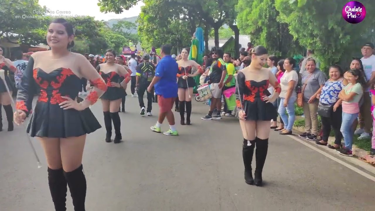 Desfile de Correos en Chinameca en San Miguel Oeste