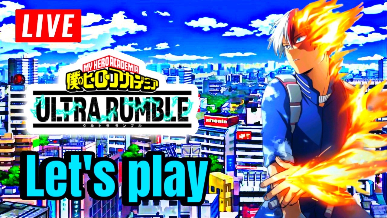 My Hero Ultra Rumble / LET'S PLAY #mha #battleroyale #anime