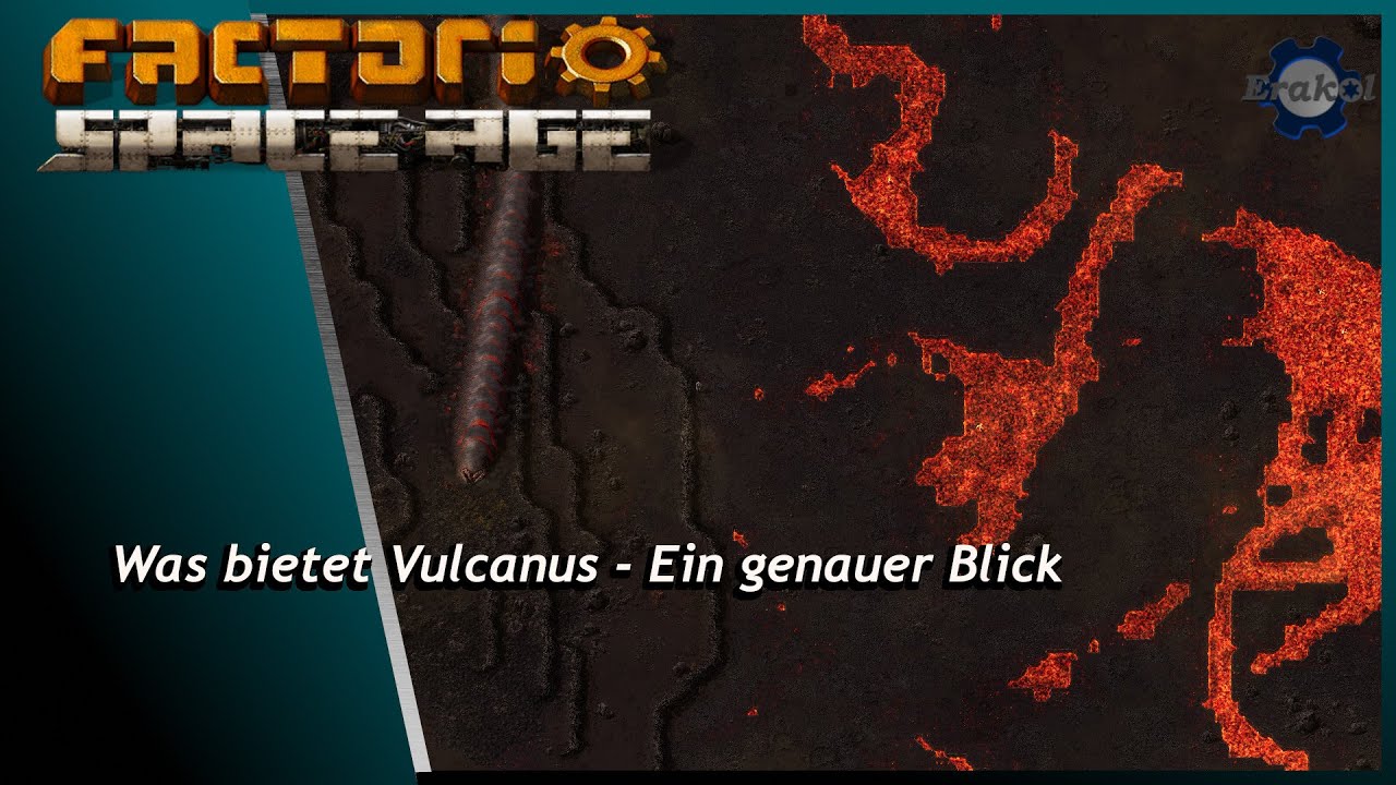 Factorio Space Age - Ein genauer Blick auf Vulcanus und die erste Reise
