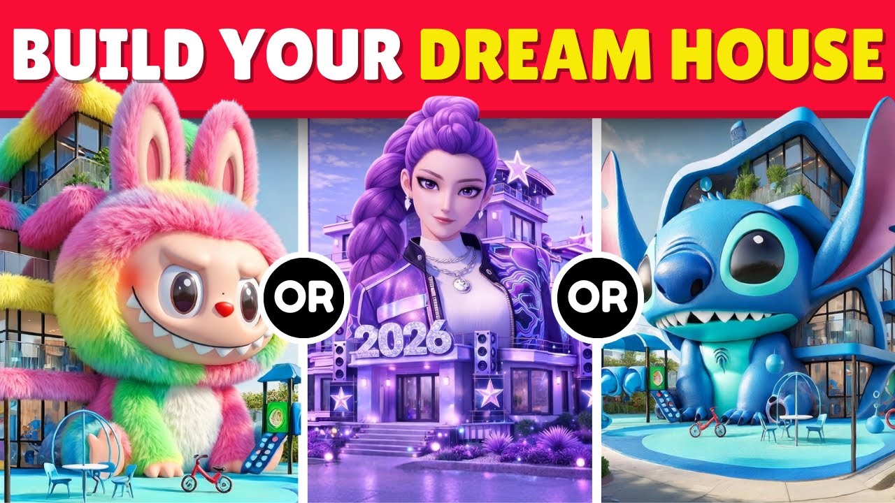 Would You Rather – Build Your 2026 Premium Dream House 🏡🌈👑✨ | Quick Quiz