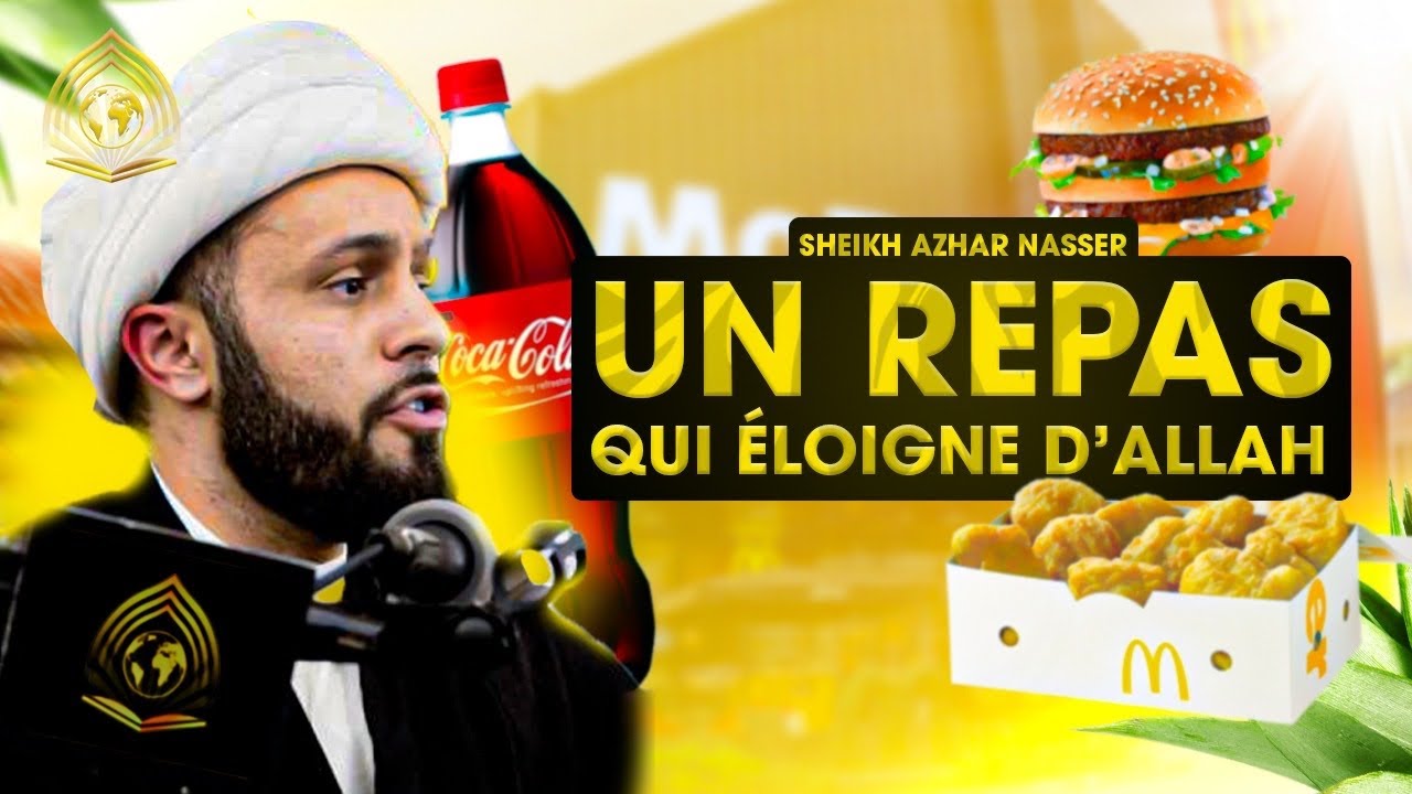 Short clip - Cheikh Azhar Nasser - Un repas qui &eacute;loigne d'Allah - Sous-titres fran&ccedil;ais