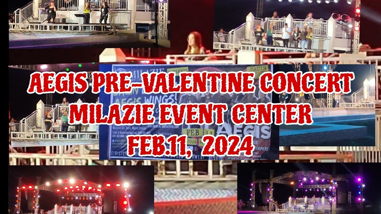 Aegis Pre-Valentine concert 2024|Milazie event center|Dauin Negros Oriental