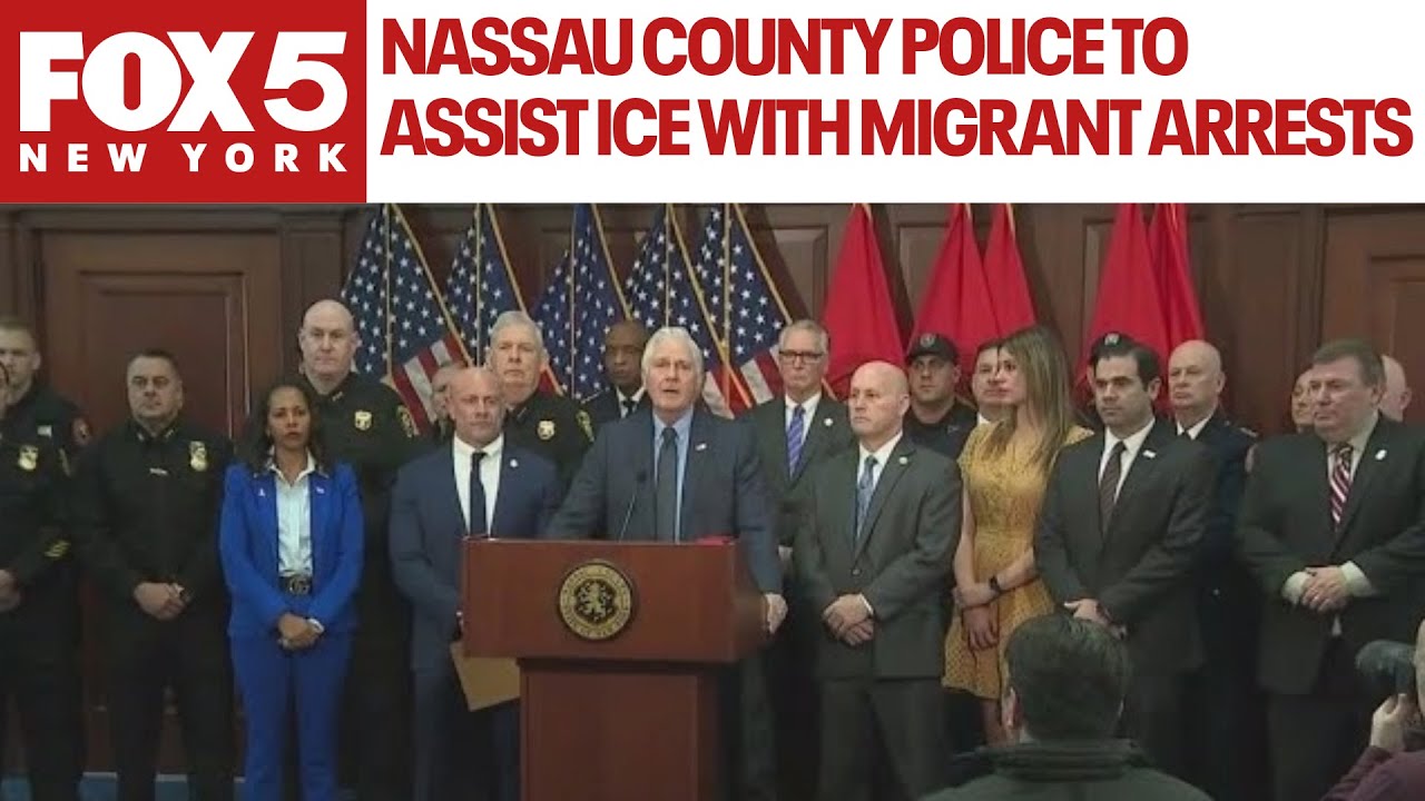 Nassau County police to assist ICE with migrant arrests