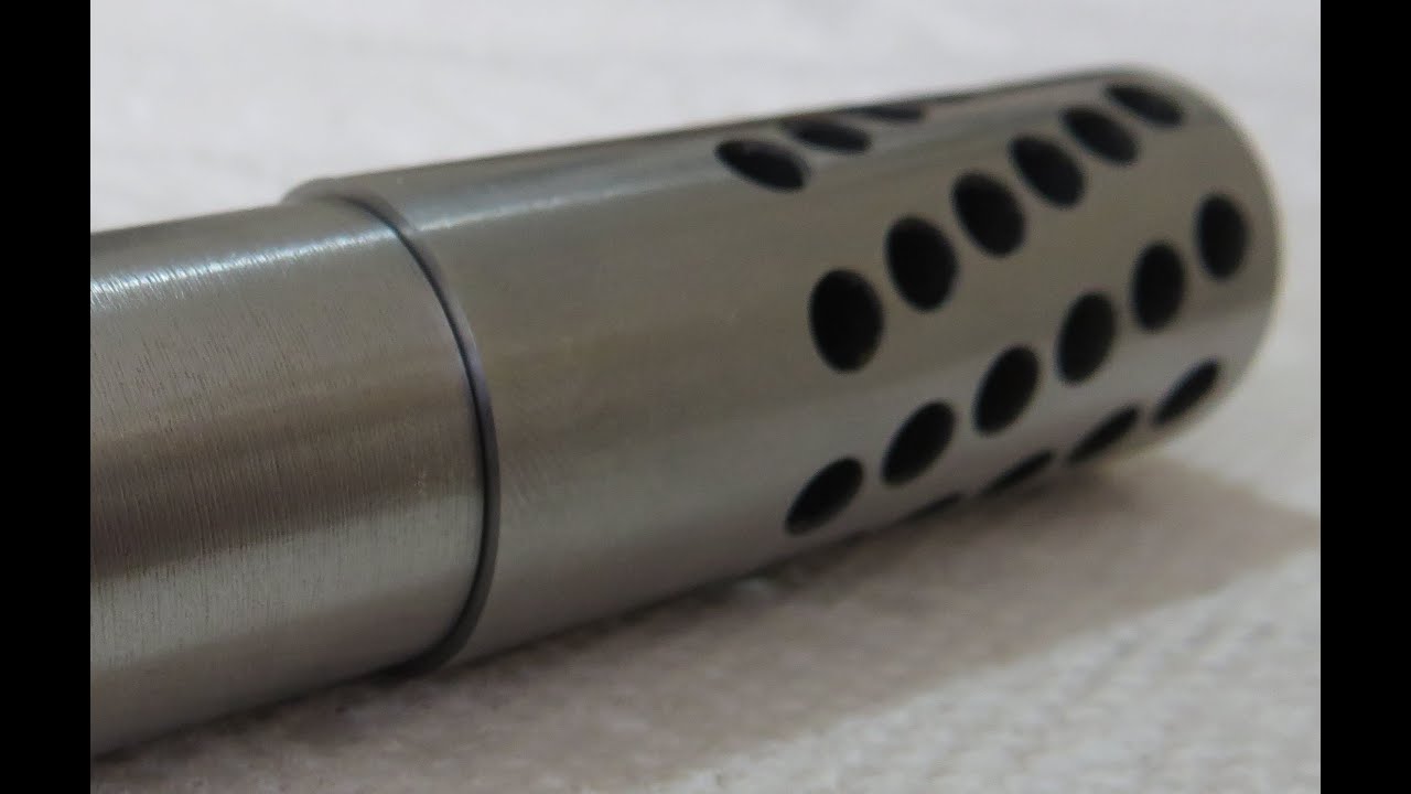Modifying a barrel tuner part 1:  Identifying muzzle brake thread size and pitch