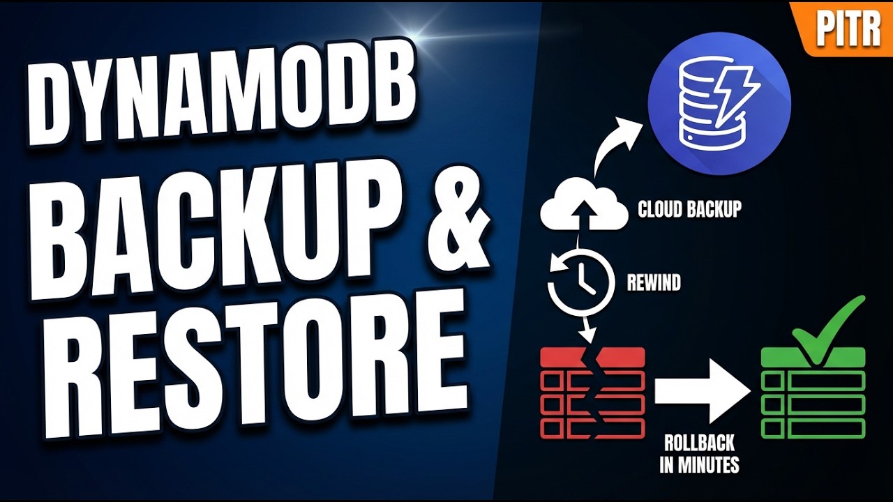 Резервное копирование DynamoDB: быстрое восстановление данных! | AWS