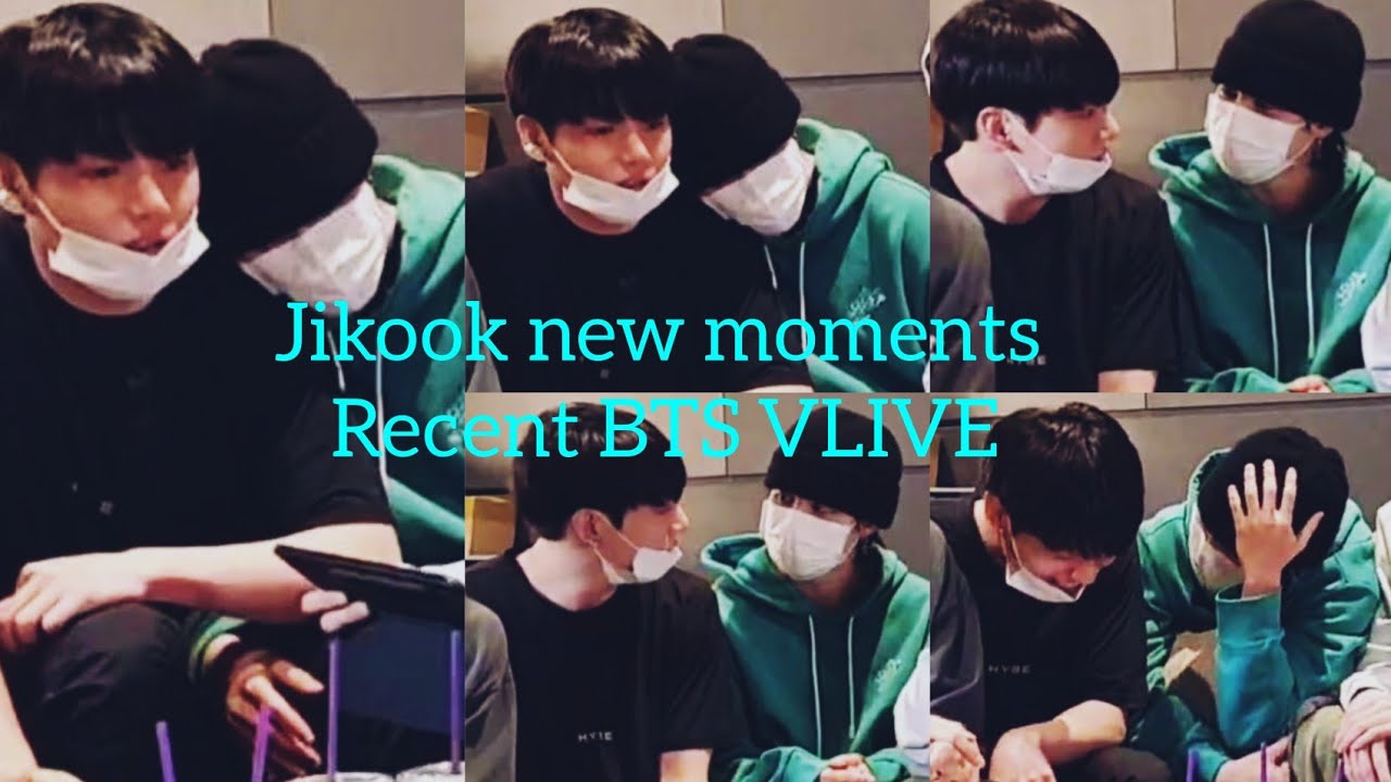 Jikook in their own world || Jikook new moments || BTS VLIVE (Recent)