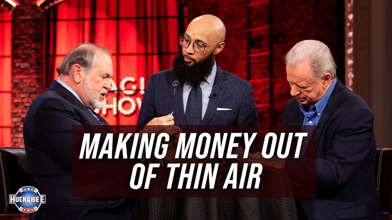 Eric Jones Makes Money Out of THIN AIR | Jukebox | Huckabee