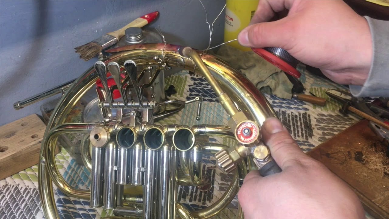 PLEH DOKTOR - FRENCH HORN ALEXANDER 503 REPAIR