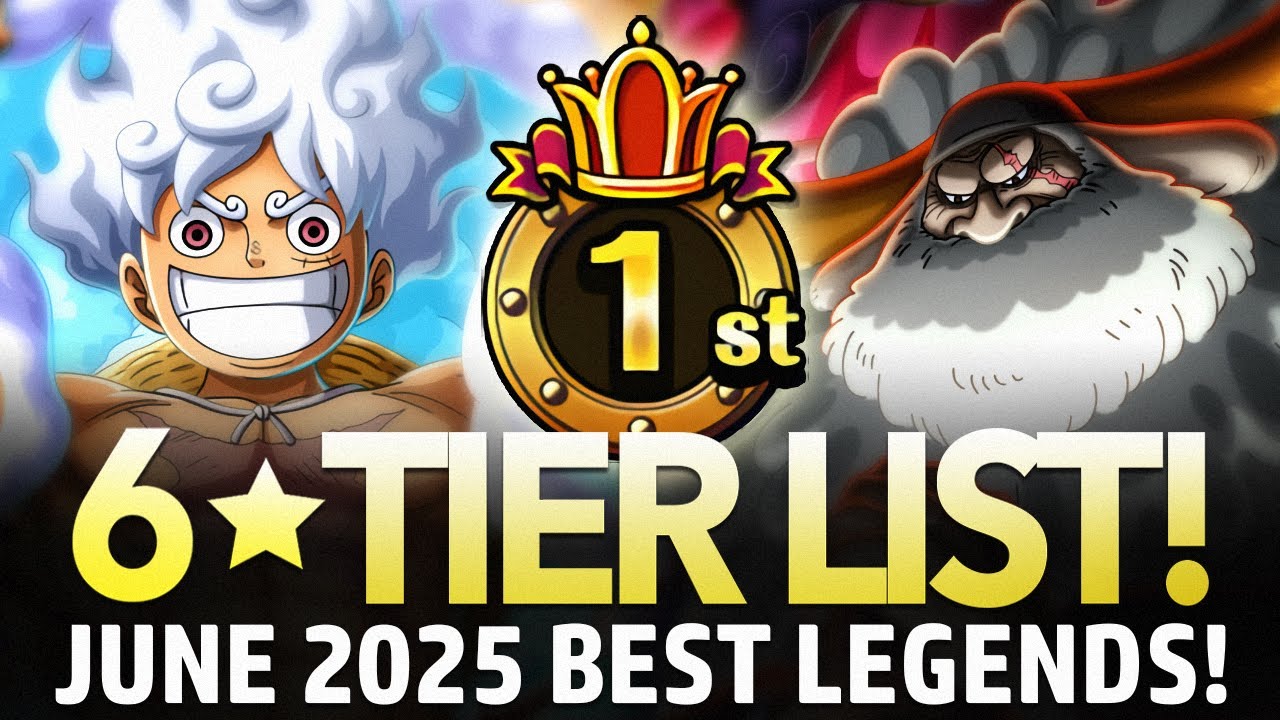 ★6 TIER LIST! Best Legends June 2025! (ONE PIECE Treasure Cruise)