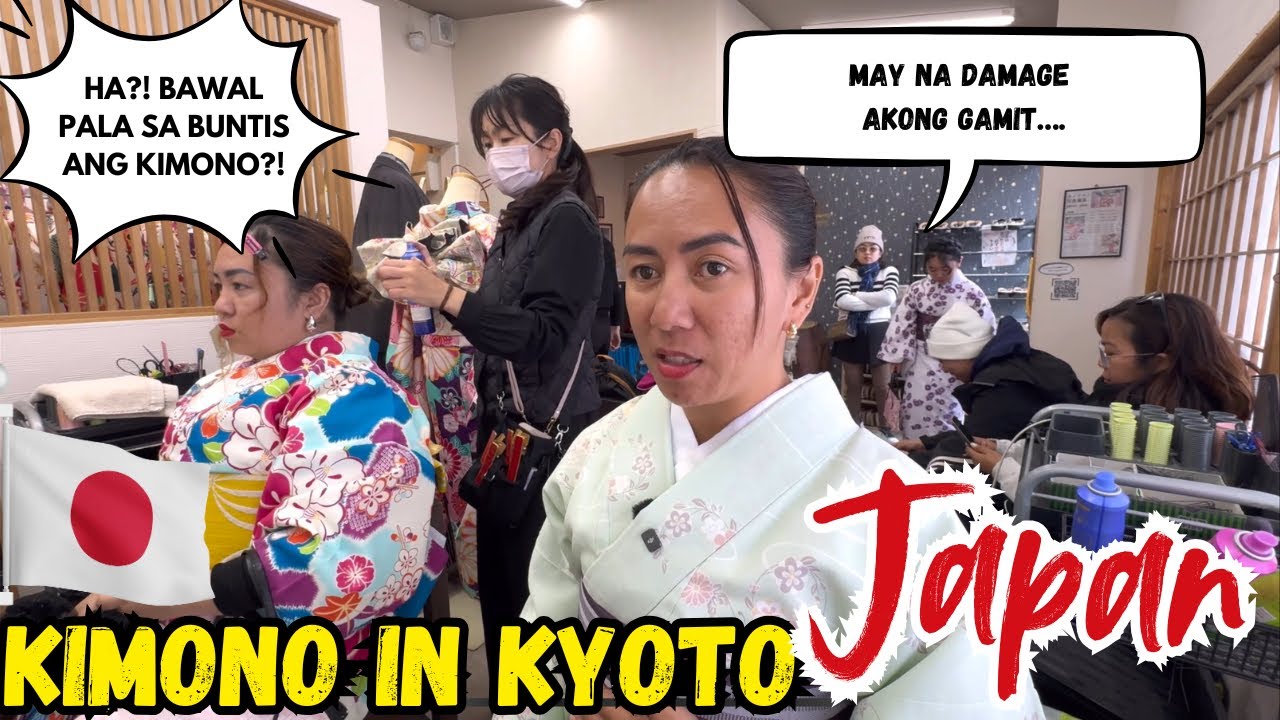 HAPONESA FOR DAY 4🇯🇵‼️NAGLAKAD SA KYOTO SUOT ANG TRADITIONAL NA KIMONO?! 👘 MAGKANO ANG NAGASTOS?!