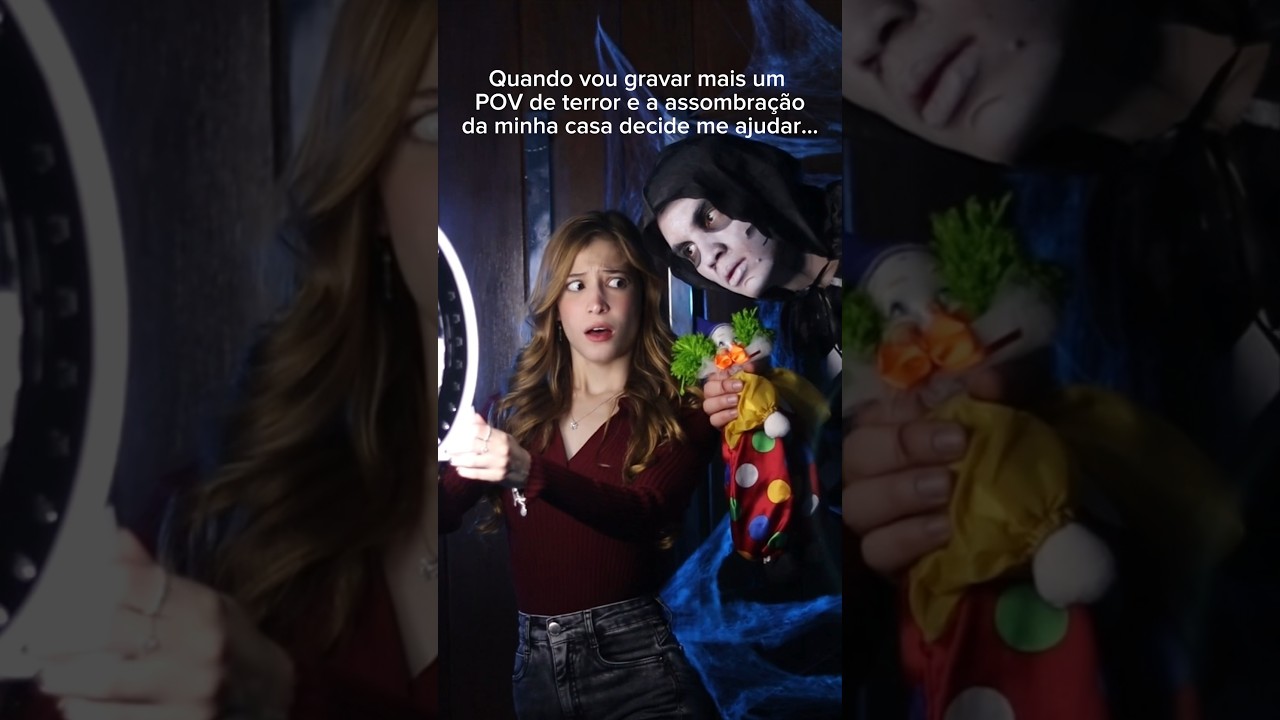 Gravando mais um POV de terror&hellip; #VouFalarPraTu #shorts #publi