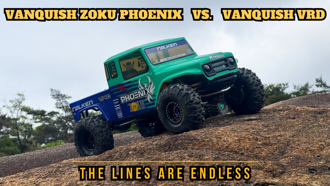 Vanquish Phoenix riding on a ZOKU chassis vs. Vanquish VRDs