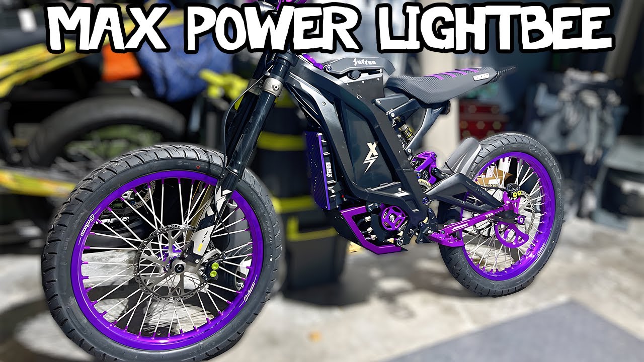 We built a MAX POWER Surron Lightbee