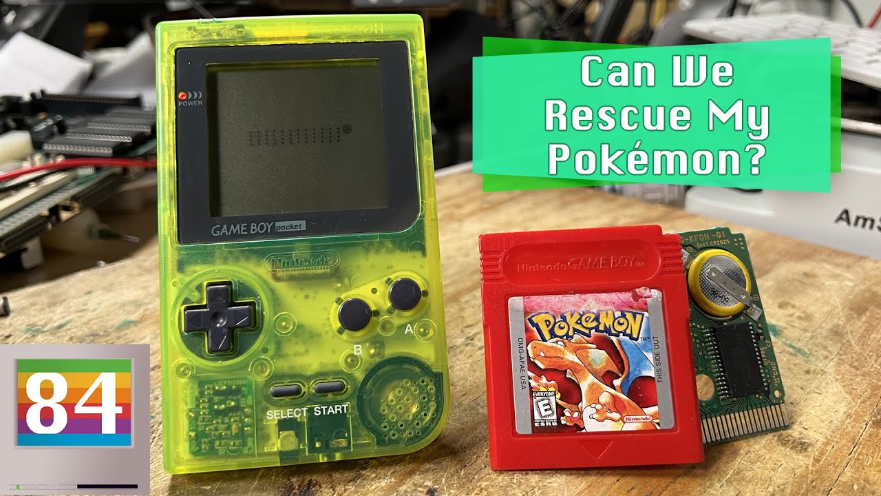 Спасение моей детской игры Pokémon Red для GameBoy с помощью карты памяти Mega Memory Card