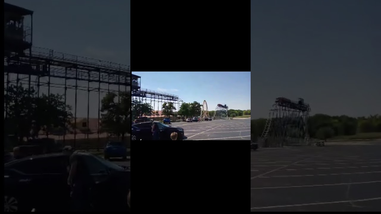 Return of the Diamondback #rollercoaster #cedarfair #sixflags #frontiercity #shorts