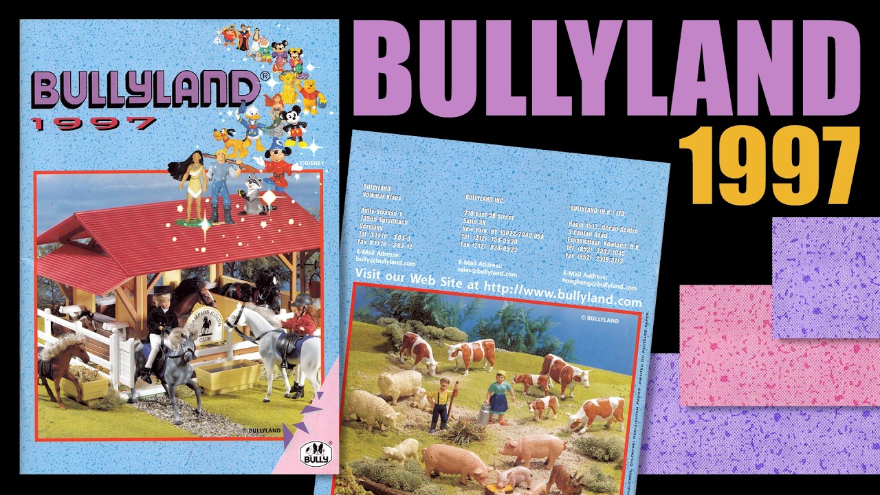 Bullyland ® Katalog 1997 - 100 Seiten durchblättern & paar Erinnerungen an vergangene Zeiten