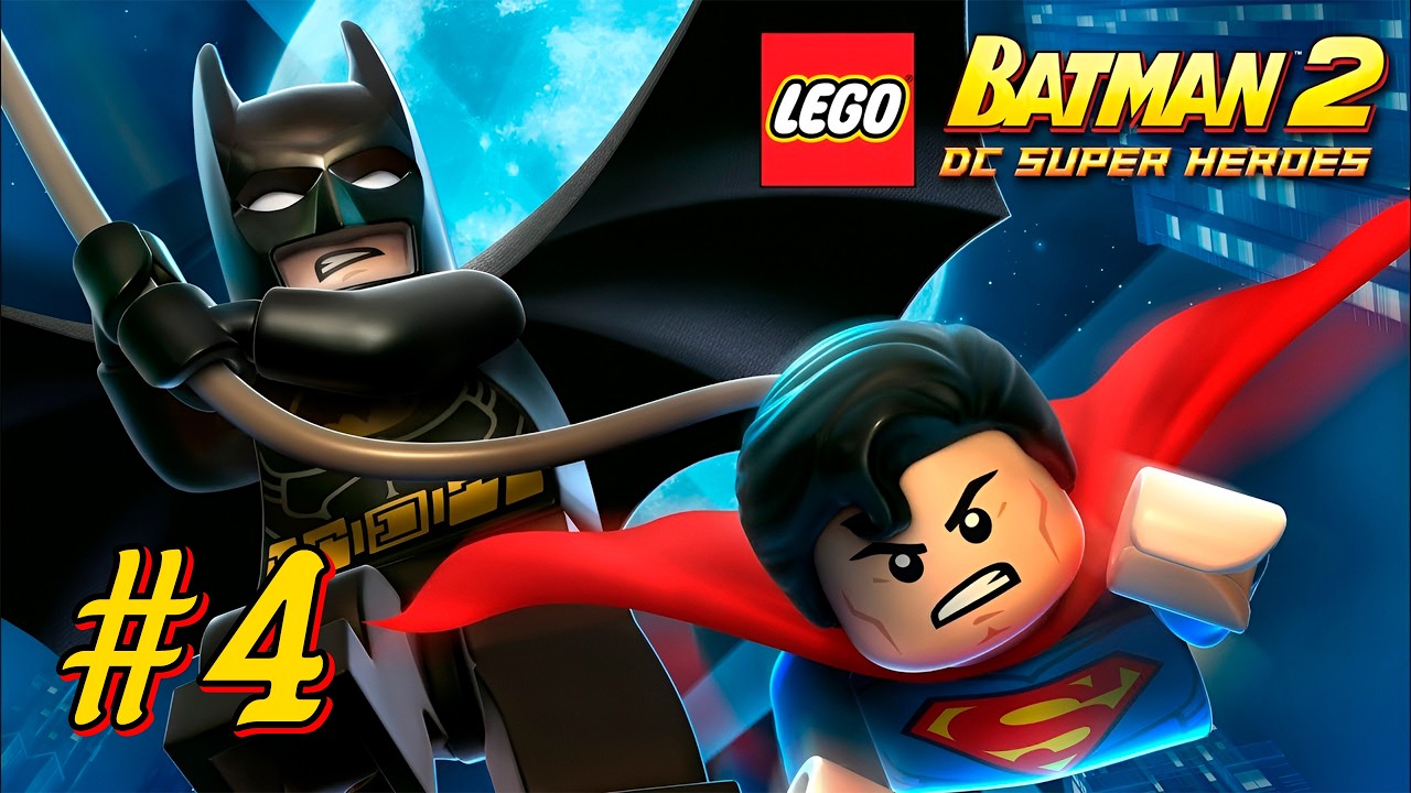Пылесосим Готэм ⇰ Lego Batman 2: DC Super Heroes №4