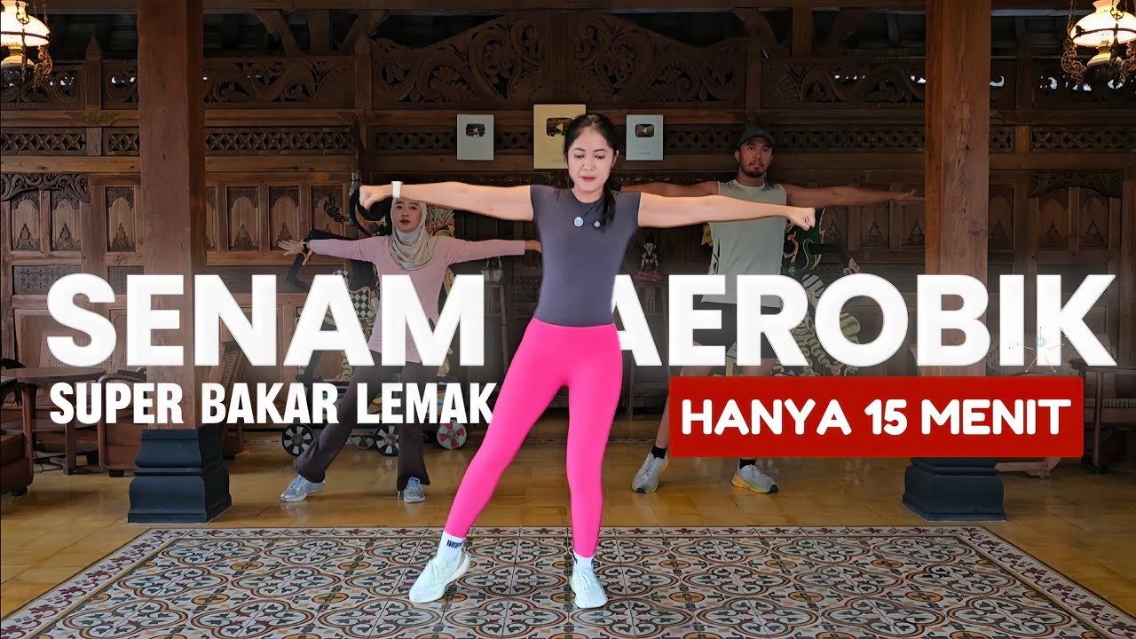 AEROBIK 15 MENIT TAPI MEMBAKAR KALORI COCOK SAAT BERPUASA