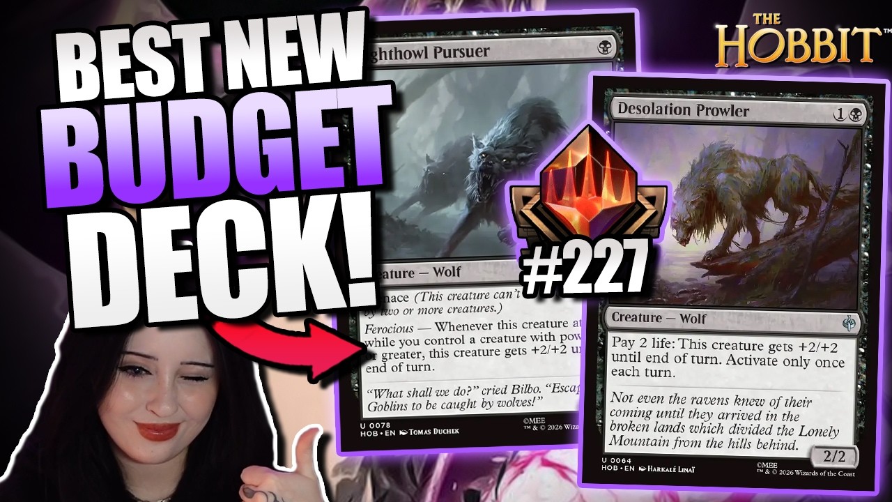 This $40 Deck DESTROYS The Best Decks in Standard! | The Hobbit MTG Arena