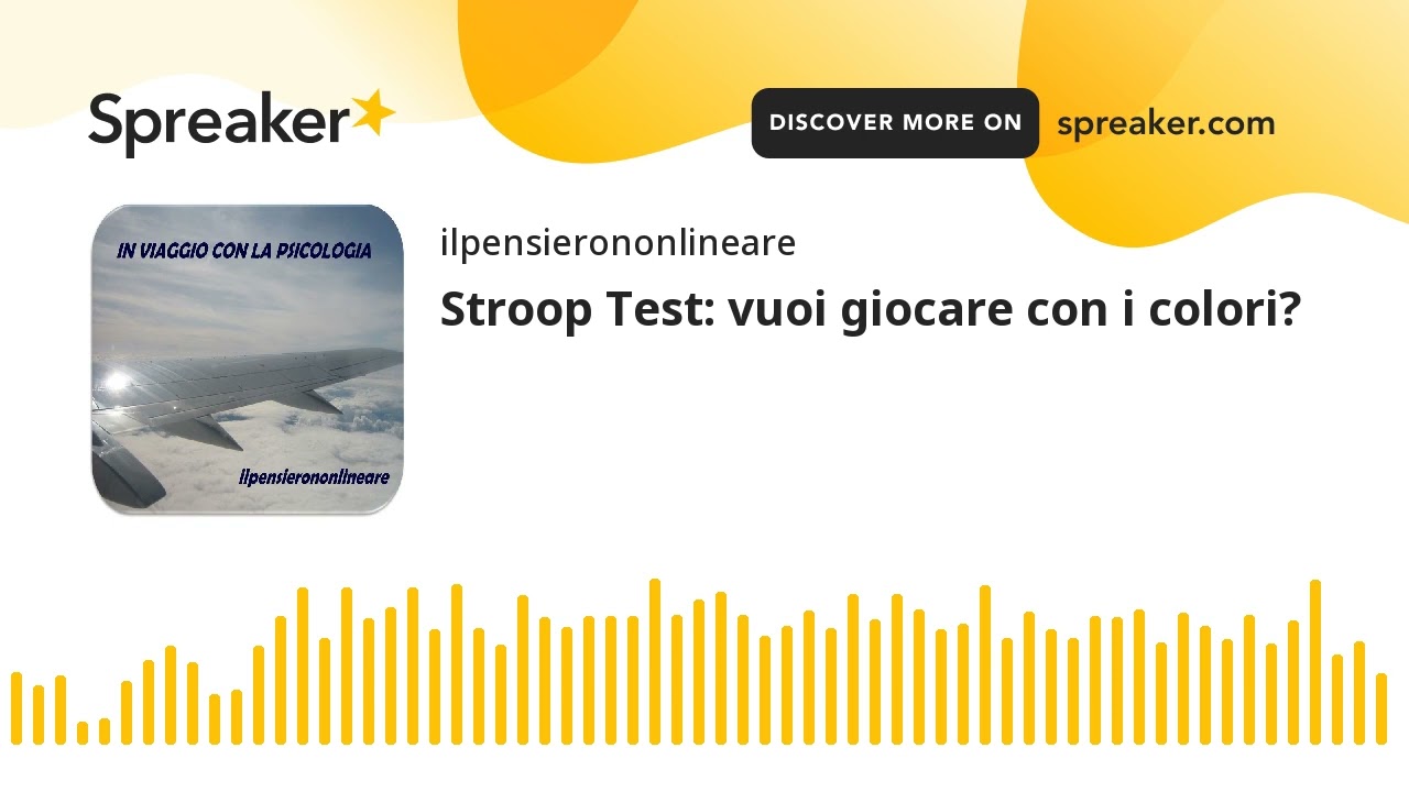 Stroop Test: vuoi giocare con i colori?