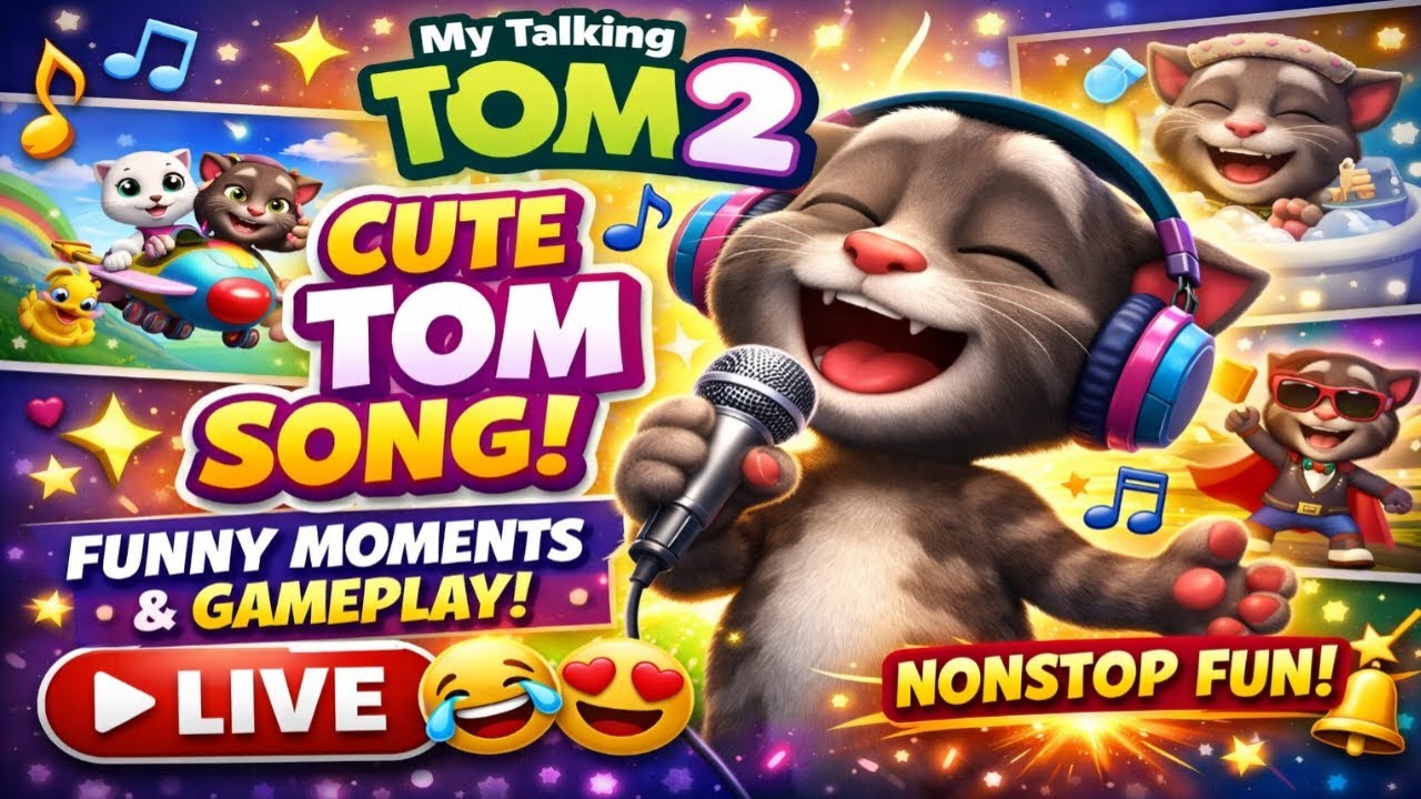 😱 My Talking Tom 2 LIVE 🔴 | Desi Masti + Funny Gameplay 🤣 | India No.1 Tom Stream 🇮🇳🔥