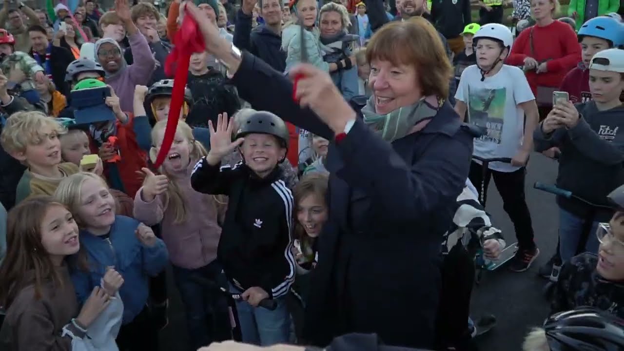 Åpning av Bøler skatepark