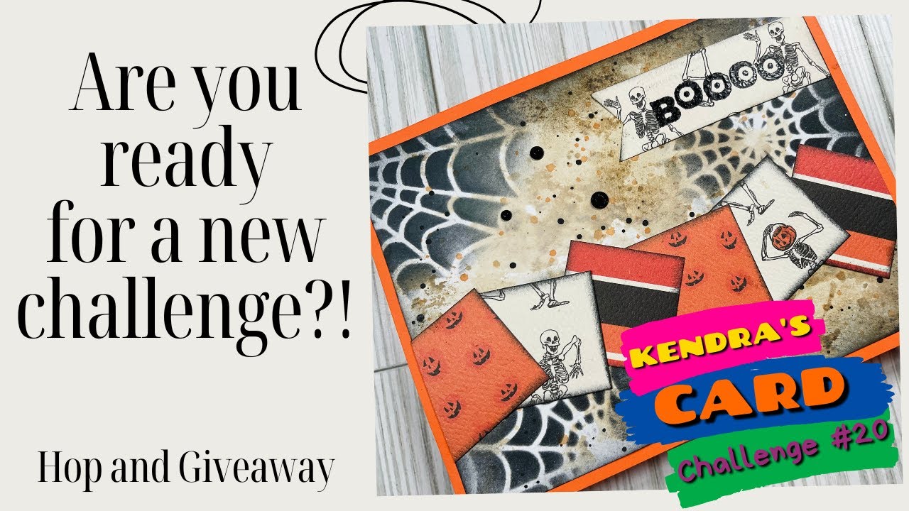 #KCC20GiveawayHop | Создайте свой собственный бумажный фон для шероховатой открытки на Хэллоуин |...