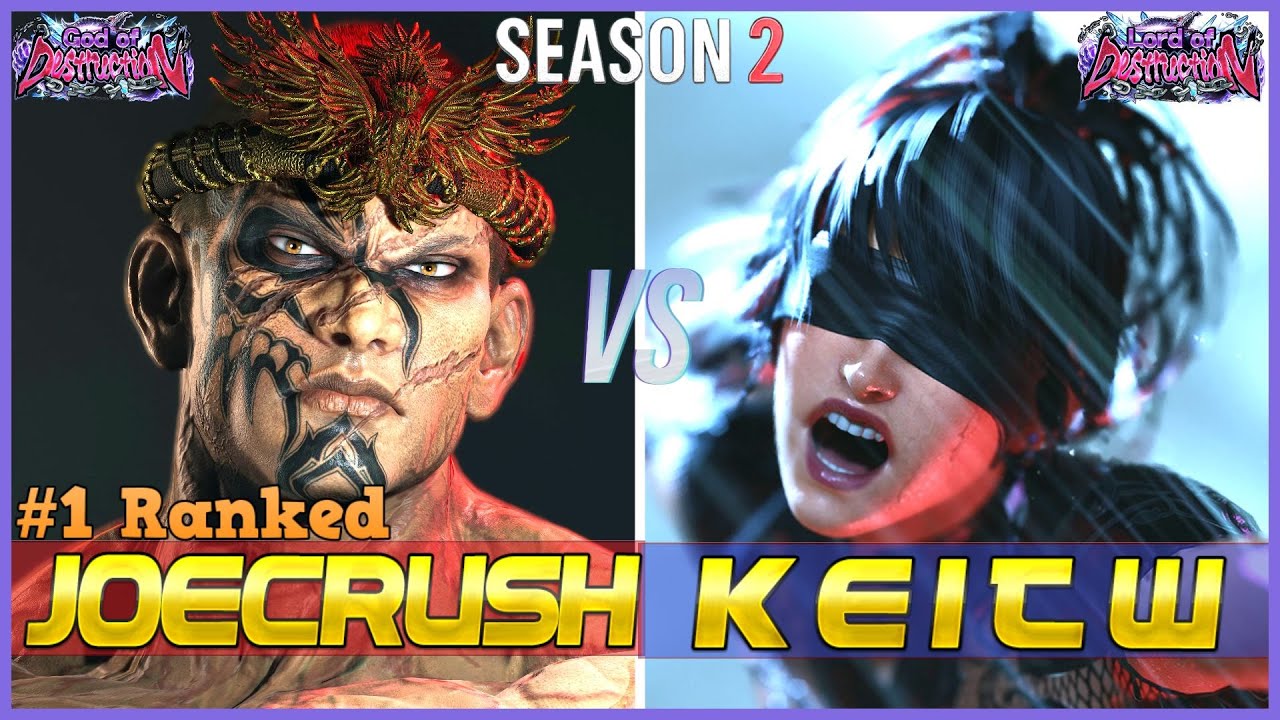 T8 ▰ JOECRUSH (#1 Ranked Fahkumram) Vs KEITW (Zafina) ▰ Tekken 8 High Level Gameplay