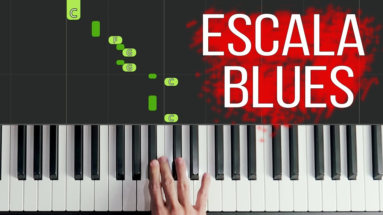Escala Blues no teclado | Como tocar teclado