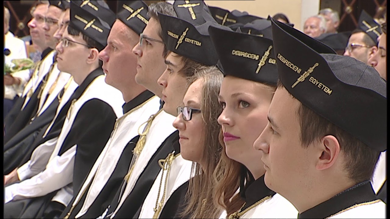Debreceni Egyetem Informatikai Karának diplomaosztó ünnepsége 2018. június 29-én