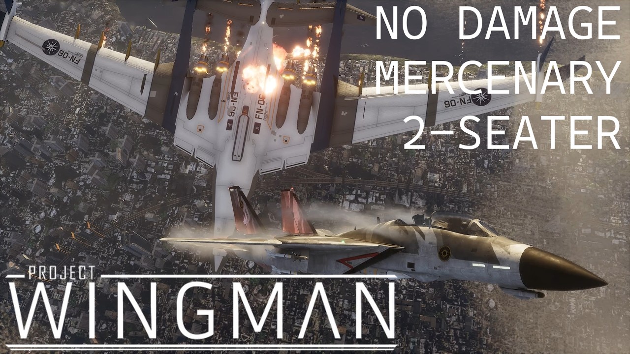 Project Wingman | Mission 20 on Mercenary Difficulty, 2-Seater Only, No Damage