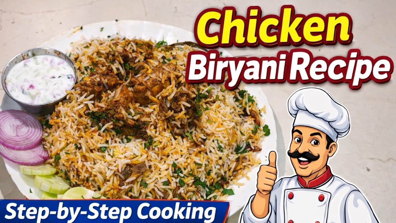 Perfect Chicken Biryani in 30 Minutes 😍 | Secret Recipe Revealed #chikenbiriyani